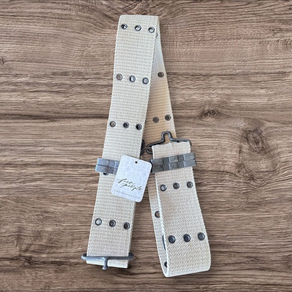 NWT Free People Upstate Escape Belt in Mineral main image 5